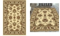 KM Home CLOSEOUT! 1330/1212/IVORY Navelli Ivory 7'9" x 9'6" Area Rug